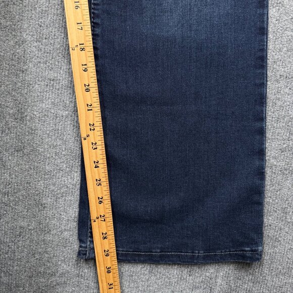 Apt 9 Distressted Boot Cut Jeans Rhinestones Cowgirl Glam Womens Plus 16WS NEW - Picture 9 of 14